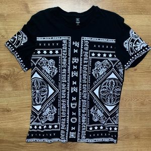 INC INTERNATIONAL BLACK T-SHIRT